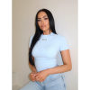 Foto van Unique The Label Dames T-shirt Blauw 2504-02/Blue Nena