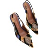 Foto van Kurt Geiger Dames Pump Goud 6139999789 Loulou Eagle Sling