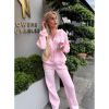 Foto van Unique The Label Dames Vest Roze 2504/12 Joleen Vest
