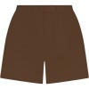 Foto van The Couture Club Heren Korte Broek Bruin TCCM3067 Textured Tailored