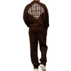 Foto van Equalite Heren Broek Bruin EQ.25.8.7.4/140 Fluffy Knit Pants