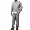 Foto van Equalite Heren Broek Grijs EQ.25.8.7.4/220 Fluffy Knit Pants