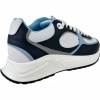 Foto van Cleens Heren Sneaker Wit One Sixty Runner Powder Blue