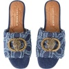 Foto van Kurt Geiger Dames Slipper Blauw 3416286669/86 Chelsea