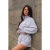 Foto van Unique The Label Dames Jas Blauw UN0020/VBL Gigi