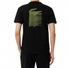 Foto van Lacoste Heren T-shirt Zwart TH4780/031