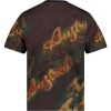 Foto van Australian Heren T-shirt Groen ARUTS0012/023 T-Shirt Print Jersey