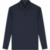 Foto van Tria d'Oro Heren Polo Blauw LSP/NAV Longsleeve