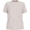 Foto van Guess Dames T-shirt Wit V5BI14I3Z14/P0Ns 4G Rhombus Studs Ss T-Shirt