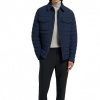 Foto van Moose Knuckles Heren Overshirt Blauw M35MJ183/833 Lennox Shirt Jacket