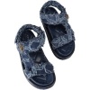 Foto van Kurt Geiger Dames Sandaal Blauw 4461686669/225 Orson Denim
