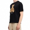 Foto van Palm Angels Heren T-shirt Zwart PMAA109S26JER00A/1060 Bear Regular