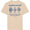 Foto van Baron Filou Heren T-shirt Bruin Different Timezones