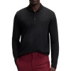 Foto van Boss Heren Polo Zwart 50536609/009 Plisy