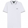 Foto van Boss Heren Polo Wit 50469055/100 PADDY