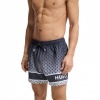 Foto van Boss Heren Korte Broek Grijs 50561097/099 Palms Swim
