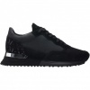 Foto van Mallet London Heren Sneaker Zwart TE2050BLK Popham