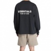Foto van Fear Of God T-shirt Zwart Classic Long Sleeve Jet Black