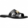 Foto van Michael Kors Dames Ballerina Zwart 40S6ERFS2L/001 Erin Flat Sandal