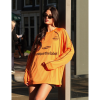 Foto van Unique The Label Dames T-shirt Oranje Ama Longsleeve