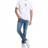 Foto van Carlo Colucci Heren T-shirt Wit C2036/29
