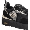 Foto van Liu Jo Dames Sneaker Zwart BF5009/22222 Maxi Wonder