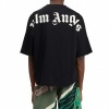 Foto van Palm Angels Heren T-shirt Zwart PMAA10BS26JER001/1003 Classic Logo Over