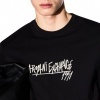 Foto van Armani Exchange Heren T-shirt Zwart XM002789-AF10356/UC001