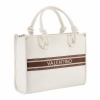 Foto van Valentino Dames Tas Wit VBS9ZW04/006 Aella Shopping Bag