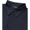 Foto van Tria d'Oro Heren Overhemd Blauw BLSP/Navy Buttoned