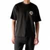 Foto van The Couture Club Heren T-shirt Zwart TCCM2971 Monogram Applique Emblem