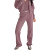 Foto van Unique The Label Dames Broek Bruin 2510-08/MUSH Molly Pants