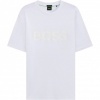 Foto van Boss Heren T-Shirt Wit 50547940/100 TS_Mirror Iconic