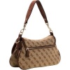 Foto van Guess Dames Tas Bruin HWJG23-13190/LGW Samantha Flap