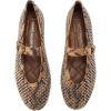 Foto van Kurt Geiger Dames Ballerina Bruin 2656346209 Mayfair Ballet