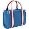 Foto van Kurt Geiger Dames Tas Blauw 6061280609 Xs Southbank Tote