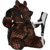 Foto van Sprayground Tas Bruin 6312 Backpack Bear Wearing Backpack