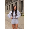 Foto van Unique The Label Dames Korte Broek Blauw UN0022/VBL Gigi