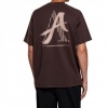 Foto van Aeden Heren T-shirt Bruin A22243123/206 Yono Tee