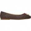 Foto van Michael Kors Dames Ballerina Bruin 40F5MLFP1B/200 Milan Flex