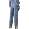 Foto van Guess Dames Broek Blauw V6YB02-K4783/FBI5 4G Allover Jacquard