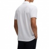 Foto van Boss Heren Polo Wit 50468362/100 Pallas
