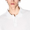 Foto van Armani Exchange Heren Polo Wit XM002346-AF10337/U0009