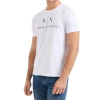 Armani Exchange Heren T-Shirt Wit 8NZTCJ-Z8H4Z/1100