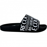 Versace Couture Heren Slippers Zwart 78YA3SQ1-71352/899