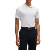 Boss Heren Polo Wit 50468362/100 Pallas