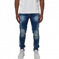 Amicci Heren Jeans Blauw AMJ1021/MID Harlan
