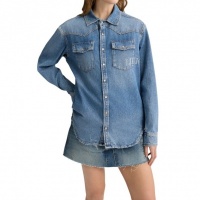 Liu Jo Dames Blouse Blauw UA5203-D4306/78494 Camicia Over