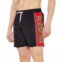 Iceberg Heren Korte Broek Zwart ICE25MBM03