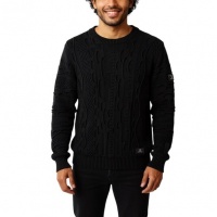 Carlo Colucci Heren Trui Zwart C9016/20